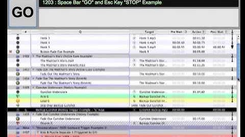 QLab 2 Tutorial (Cues / Cue Sequences)