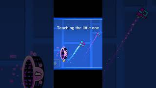 Gotta make him learn🫩✌️ #geometrydash #helpmemakethismakesense #zoink #amnewbutnottheleast #gaming