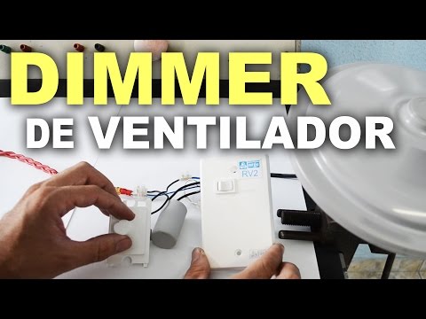 Vídeo: Um dimmer de luz funciona em um ventilador de teto?