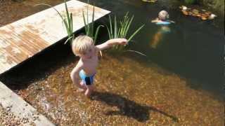 The plunge pool - possibly the smallest natural swimming pool