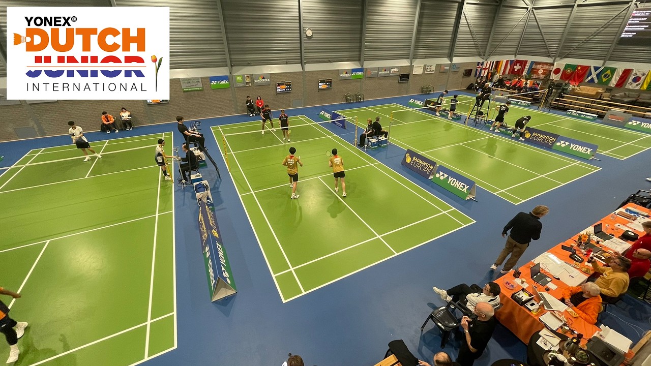 Quarter-finals court 3, February 28, Yonex Dutch Junior International 2026