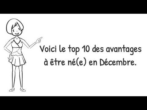 Vidéo: Les gens sont-ils nés en décembre?