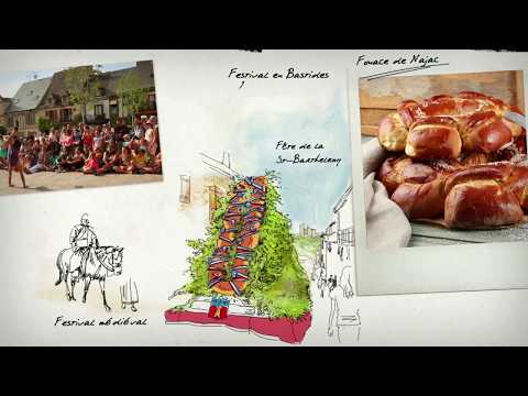 Carnet de voyage Villefranche-de-Rouergue - Najac, Aveyron