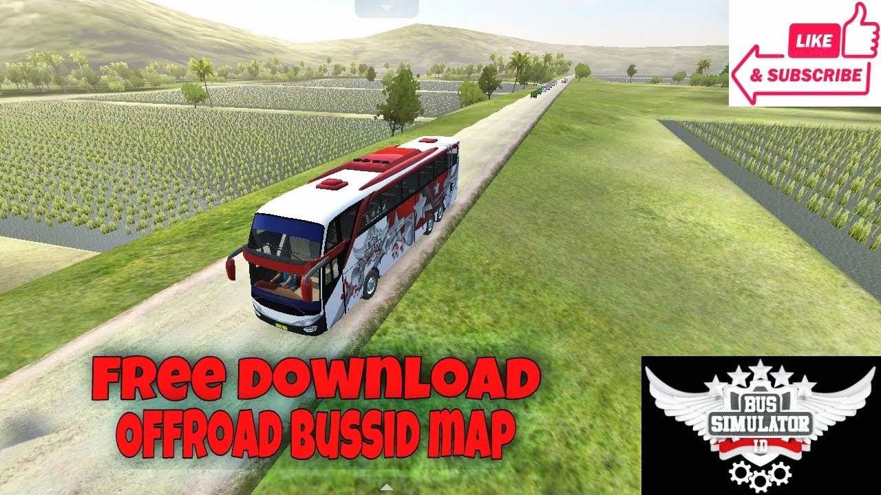 New offroad map bussid mod released free download  bus simulator