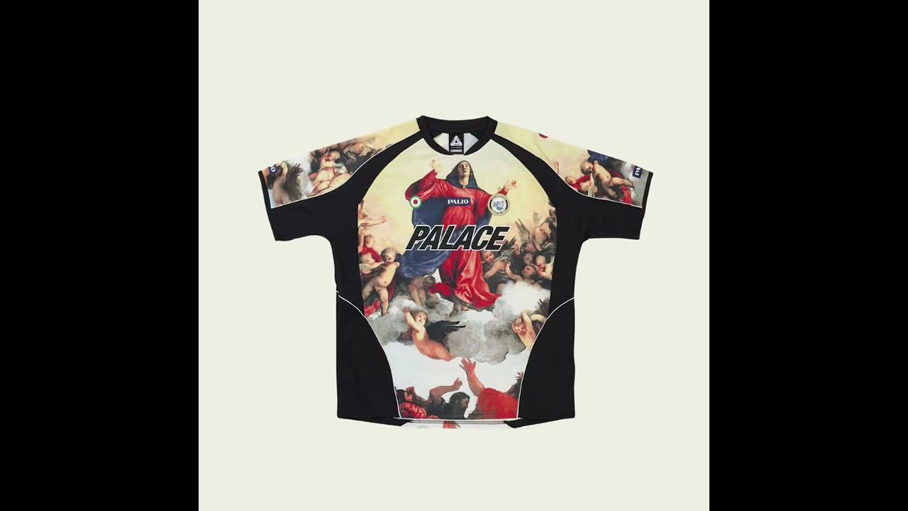 PALACE TITIAN JERSEY BLACK - YouTube