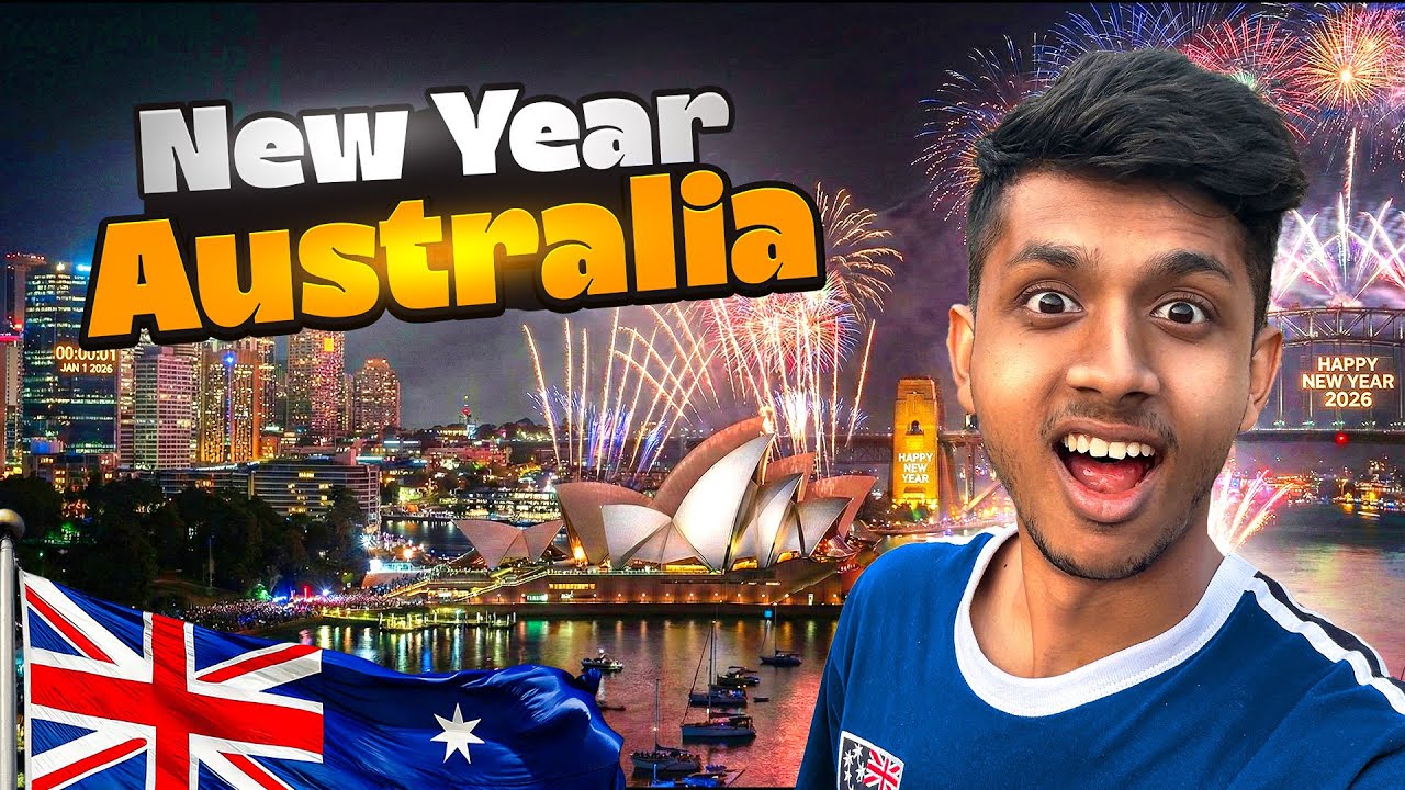 Waited 12 HOURS for Sydney Fireworks 😳🎆 | Almost Missed It 🇦🇺