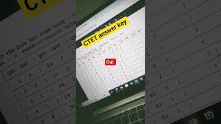 CTET paper 2 Answer key February