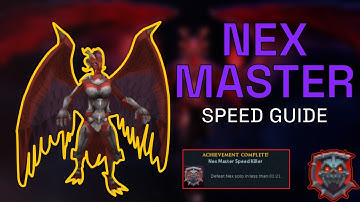 Nex Mastery - Speed Kill Rotation Breakdown & Tutorial
