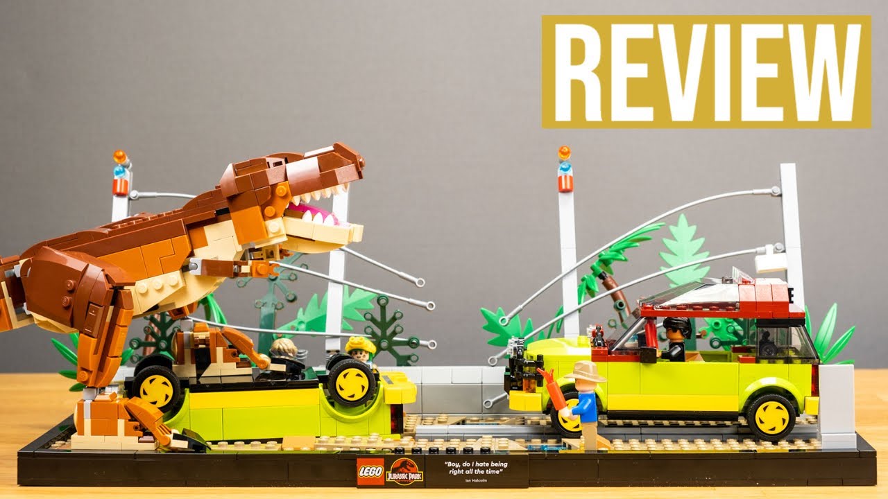 LEGO Jurassic World™ Ausbruch des T. Rex REVIEW | Set 76956 - YouTube