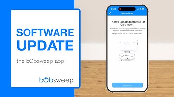 Updating Software | the bObsweep app