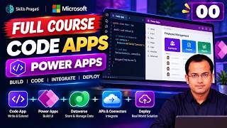 Course Overview | Build Enterprise Application using Code App Power Apps - Step By Step