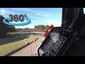 Brian Van Corners Low at Barber Motorsports Park with the Garmin VIRB 360° Action Camera