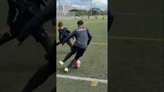 trap football skill #soccer #football #skills #shortsfeed #video #viral #youtubeshorts #fliptrends