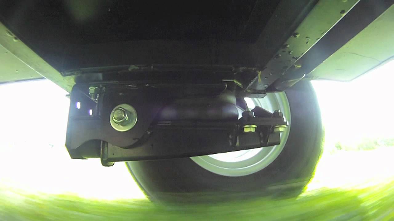 Axle-Less Trailer Suspension In Action - YouTube