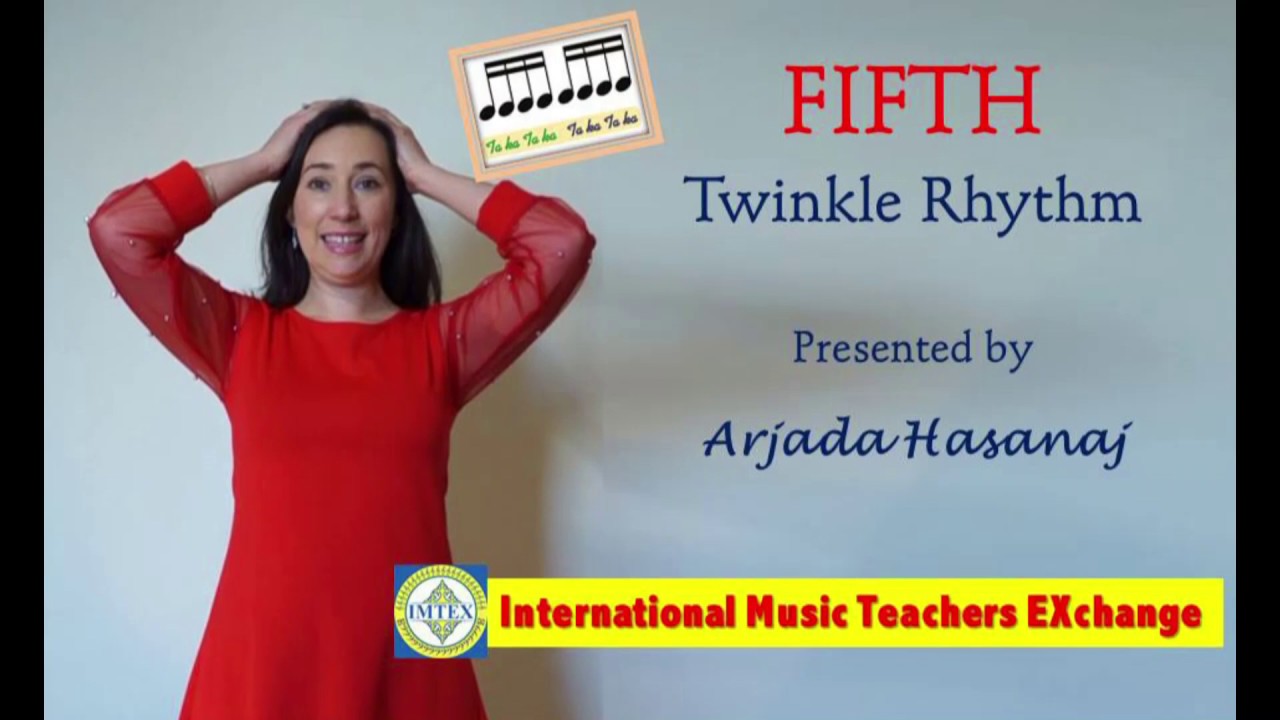 FIFTH Twinkle Rhythm - Pre-Twinkle Exercises WITHOUT Instrument - YouTube