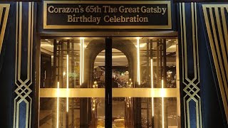 My sister in laws Corazon's 65th The Great Gatsby Birthday Celebration! @Quezon City Sports Club 😍