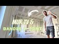 Bandes a joint placo mur tv  salon  ep 27