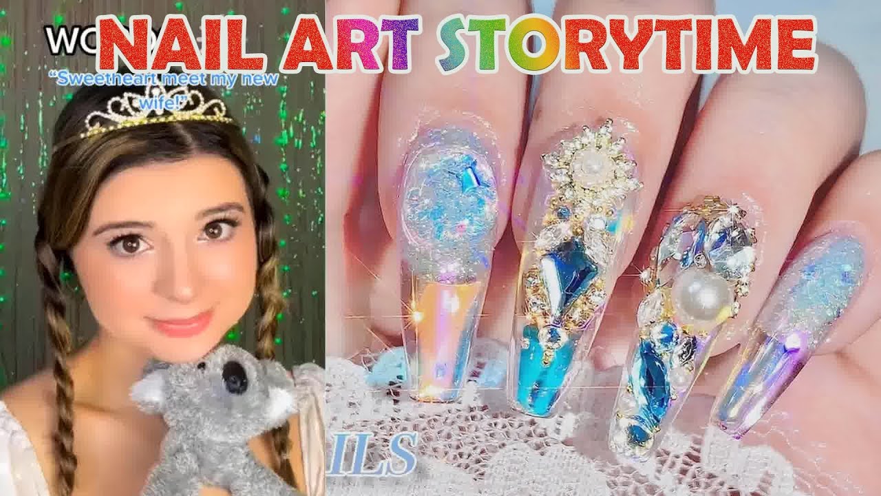 🌈NAIL ART STORYTIME TIKTOK🍀 21 Nails, POV Brianna Mizura, Zezelle