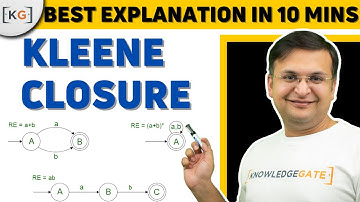 Kleene Closure | TOC | THEORY OF COMPUTATION | AUTOMATA | COMPUTER SCIENCE | part-8