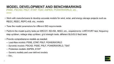 Electric Power Consulting/Transmission Planning
