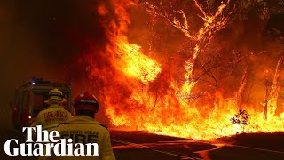 Two volunteer firefighters have been killed fighting blazes south-west
of sydney in a worsening bushfire crisis facing australia. seven day
state emerge...