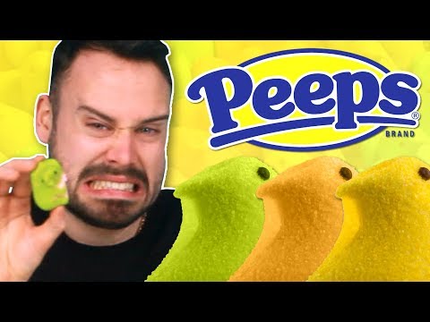 Irish People Try Marshmallow Peeps Candy