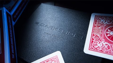 ダークスライド/Darkslide Gimmick and Online Instructions  by Chris Ramsay