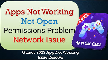 How To Fix Unfortunately, Games 2023 App has stopped | Keeps Crashing Problem in Android | Not Open