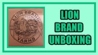 LION BRAND UNBOXING