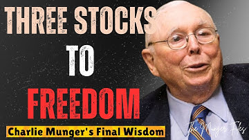 Charlie Munger: Why You Only Need THREE Stocks To Retire Early
