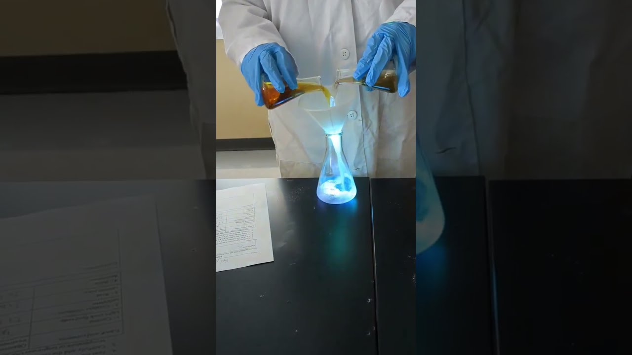  Amazing Chemical Reaction That Creates Liquid Light