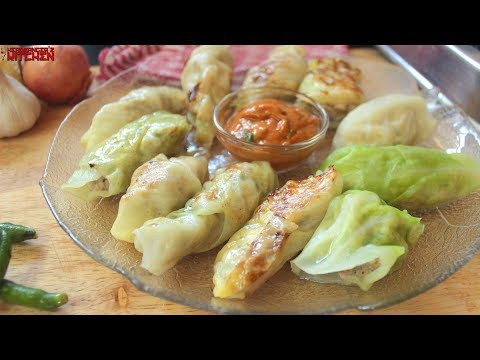 Keto Chicken Dumplings ( Chicken Momo/Dim Sum) | Keto Recipes | Headbanger's Kitchen