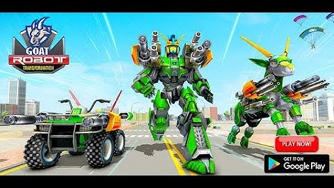 Goat Robot Car Transform Game - Android GamePlay | walk through a Game