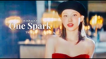 [1 HOUR LOOP] TWICE “ONE SPARK” Easy Lyrics