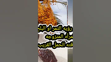 رؤيه التمر للمراه المتزوجه فسر حلمك مع نورهان تفسير الملكه ياسمين 