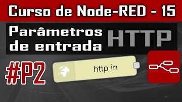 Parâmetros de entrada para API REST no node-red, nó HTTP in #P2 [Node-Red] - Curso de Node - Aula 15