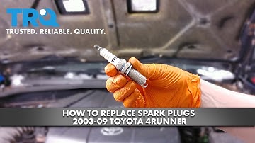 How To Replace Spark Plugs 2003-09 Toyota 4Runner