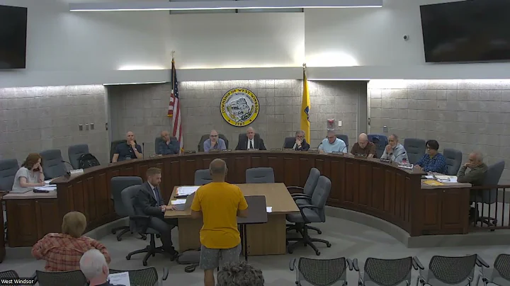West Windsor Planning Board Meeting 05/07/2025
