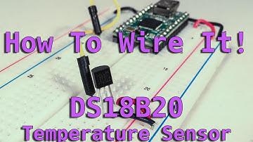 How To Wire It! DS18B20 Temperature Sensor