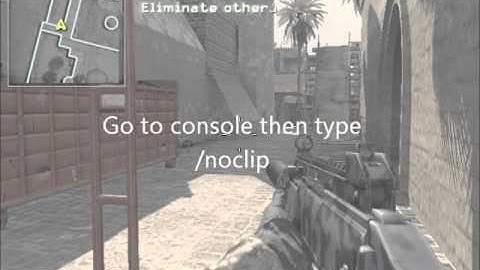 CoD 4 pc console commands!