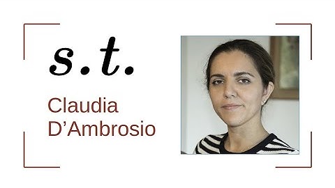 Subject to: Claudia D