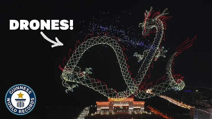 Incredible Drone Display is World’s Biggest Ever - Guinness World Records