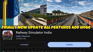 Railway Simulator India | Finally New Update All Features Add Hoge 😊 screenshot 5