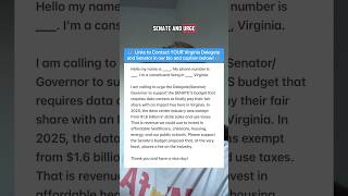 We must pass the SENATE’S budget proposal that creates a new Data Center State Impact Fee.