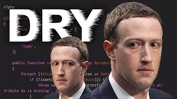 DRY Software Principle makes you CRY