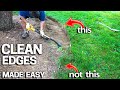 How to Edge Beds the Easy Way - Clean Edges Look NICE