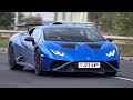 Supercars Accelerating Leaving a Car Show (SCUK Breakfast Meet @ McLaren Leeds 2023)!!!