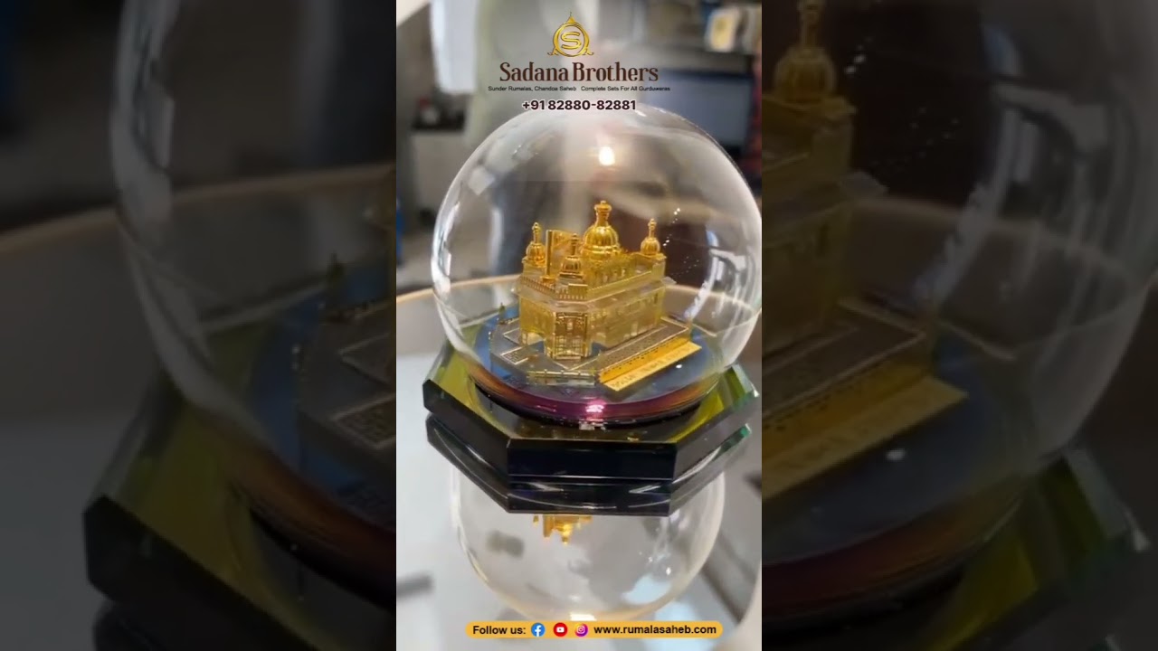 24k Gold Plated Harmandir Sahib || Sadana Brothers