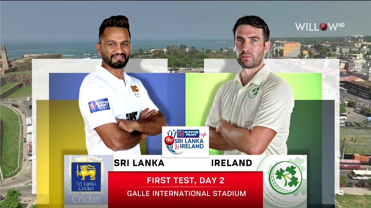 Day 2 Highlights: 1st Test, Sri Lanka vs Ireland | 1st Test - Day 2 - SL vs IRE