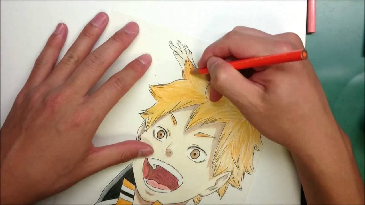 ハイキュー 日向翔陽描いてみた 色鉛筆 Speed Drawing Hinata Youtube ハイキュー 日向翔陽描いてみた 色鉛筆 Speed Drawing Hinata Youtube